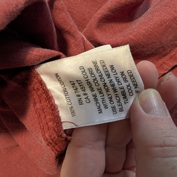 Red Head Brand Co. Men's Burgundy Button-Up Shirt Size Large (EUC) - Picture 5 of 11